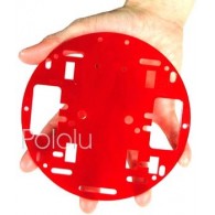 Pololu 255 - Pololu Robot Chassis RRC01A Solid Red