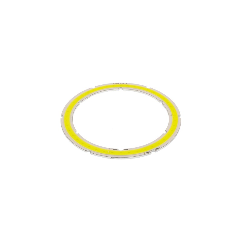 Pierścień LED typu COB zimny biały 80mm