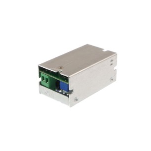 Step-Up 6-55V 200W converter module in a metal housing