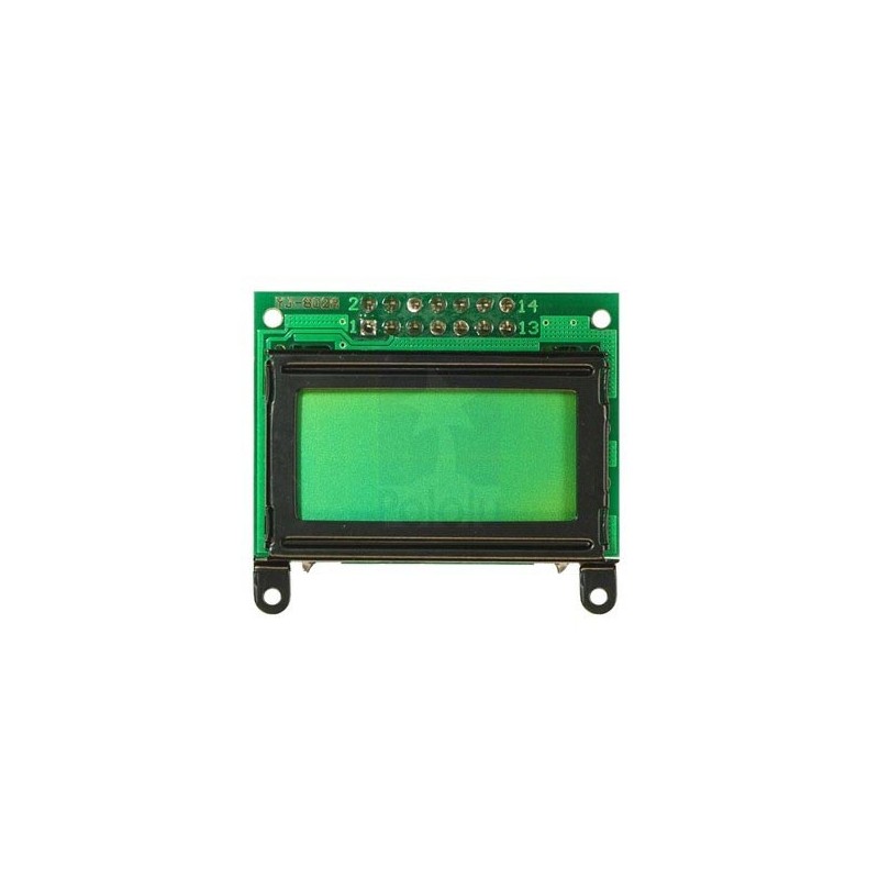 Pololu 356 - 8x2 Character LCD - Black Bezel (Parallel Interface)