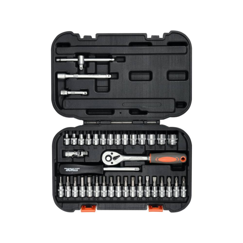 Sthor - 58640 tool set 1/4" 38Pcs. XS