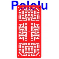 Pololu 1530 - Pololu RP5 Expansion Plate RRC07A (Narrow) Solid Red