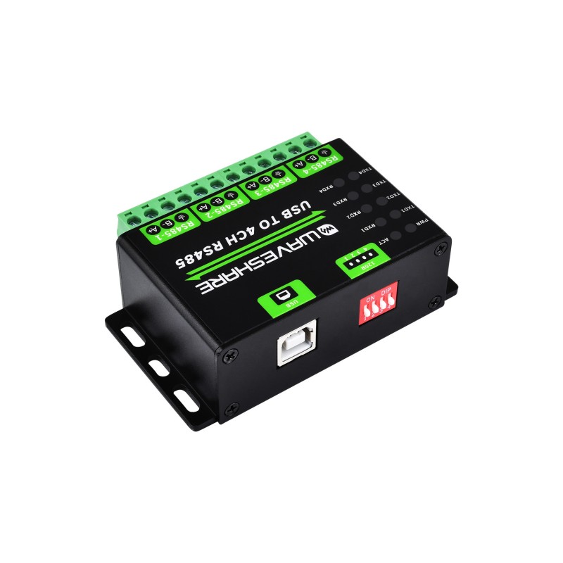 USB TO 4CH RS485 - 4-channel industrial USB - RS485 converter - Kamami ...