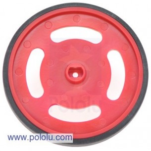Pololu 184 - Solarbotics GMPW-R Red Wheel