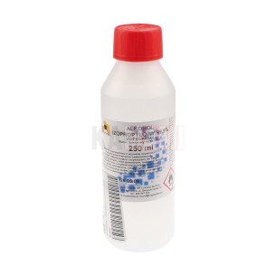 IPA 99.9% 250ml, plastic bottle with a safety nut