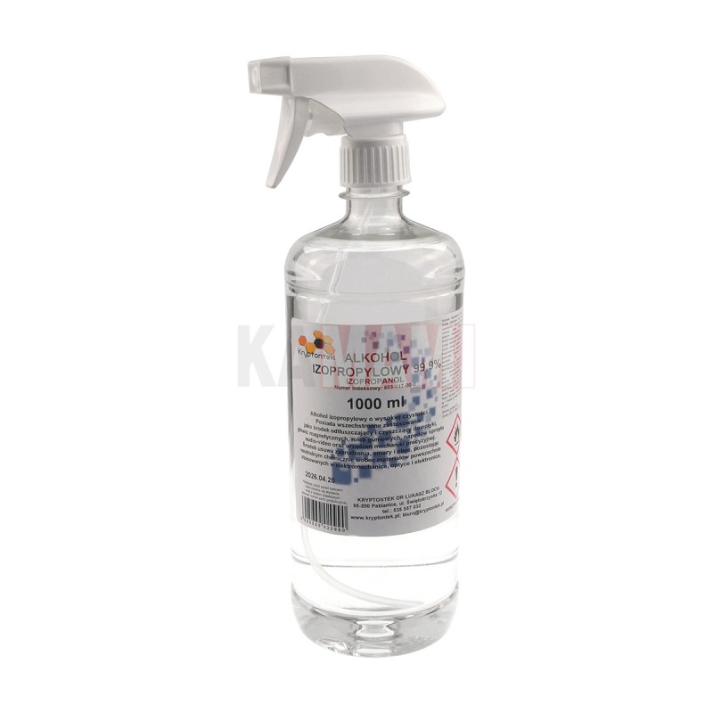IPA 99.9% 1l, plastic spray bottle