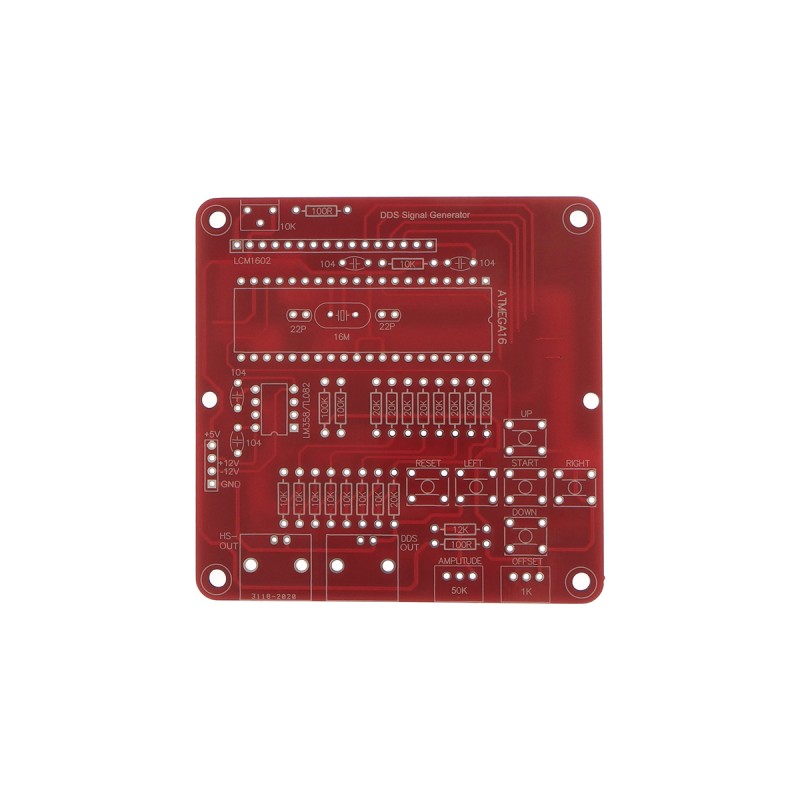 Комплект для побудови 2-канального генератора сигналу DDS 8 МГц