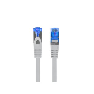 Patchcord - Ethernet network cable 1m cat.6A S/FTP, grey, Lanberg