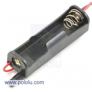 Pololu 782 - Bodhilabs VPack5.0V 1-AA Battery Holder w/ 5V Regulator