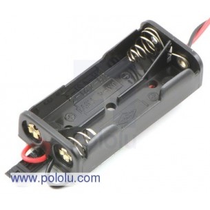 Pololu 783 - Bodhilabs VPack5.0V 2-AAA Battery Holder w/ 5V Regulator