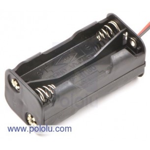 Pololu 1146 - 4-AAA Battery Holder, Back-to-Back