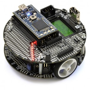 Pololu m3pi Robot - Line Follower robot with ATmega328P microcontroller and mbed NXP LPC1768 module