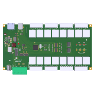 16 Channel PoE Relay Module - a module with 16 relays and Ethernet communication