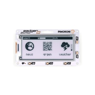 Badger 2040 W - module with ePaper display and Raspberry Pi Pico W
