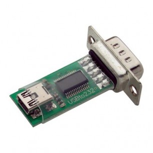Pololu 1606 - Parallax USB-to-Serial (RS-232) Adapter #28030