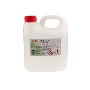 Acetone 2l, plastic canister