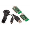 Pololu 1338 - Wixel Pair (Fully Assembled) + USB Cable