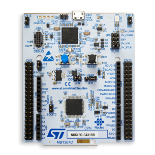 NUCLEO-G431RB - starter kit with STM32 microcontroller (STM32G431RB)