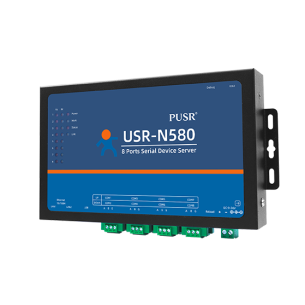 USR-N580 - 8-port RS485 - Ethernet converter