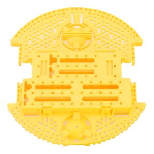 Romi Chassis Base Plate - podstawa podwozia Romi Chassis (żółta)