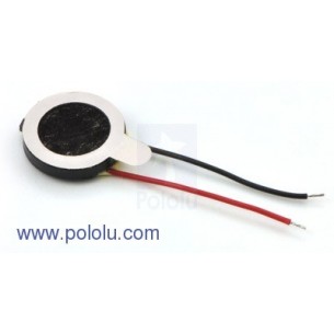 Pololu 1259 - 16mm Speaker: 16 Ohm, 0.5 W