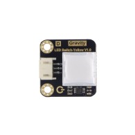 Gravity: LED Switch - module with self-locking button and LED backlight (yellow)