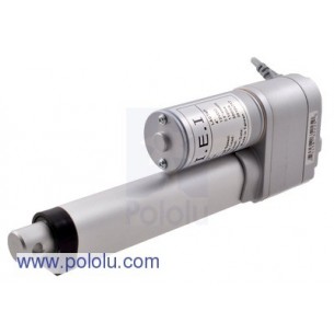 Pololu 2319 - Concentric LACT4P-12V-5 Linear Actuator with Feedback: 4" Stroke, 12V, 1.7"/s