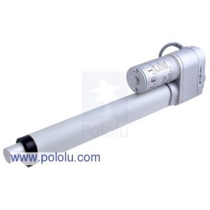 Pololu 2309 - Concentric LACT8P-12V-20 Linear Actuator with Feedback: 8" Stroke, 12V, 0.5"/s