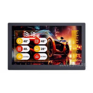 7inch USB Monitor B - monitor of computer operating parameters with a 7" 1024x600 display (black)