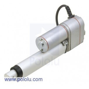 Pololu 2345 - Generic Linear Actuator with Feedback: 4" Stroke, 12V, 1.5"/s