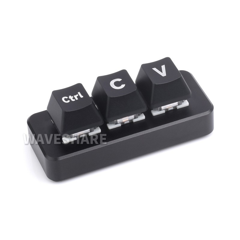 Rp2040 Keyboard 3 Plus Mini Keyboard With Ctrl Cv Shortcuts Kamami On Line Store 2677