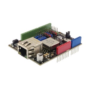 Ethernet and PoE Shield - moduł Ethernet z układem W5500 dla Arduino