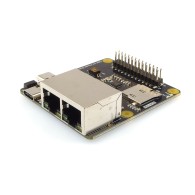 Kit with IoT Router Carrier Board Mini and PiTray Mini base boards for Raspberry Pi CM4 modules + case
