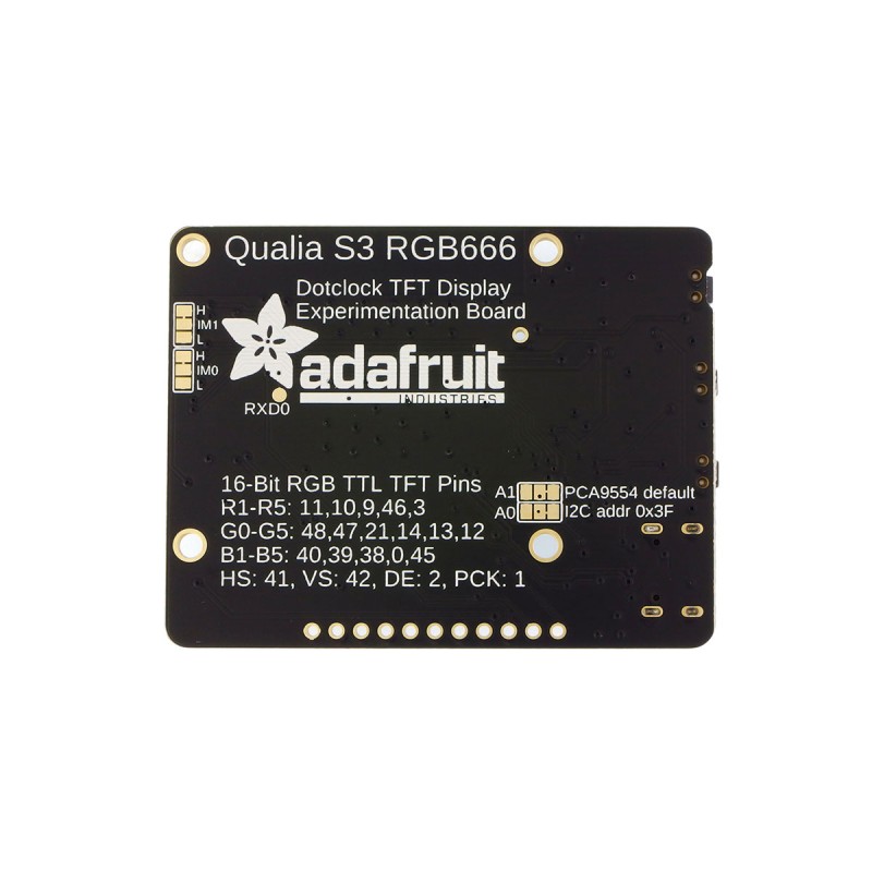 Qualia ESP32-S3 - Драйвер РК-дисплея TTL RGB-666