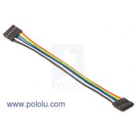 Pololu 1238 - 6x1 F-F 6" Cable for ShiftBrites and ShiftBars