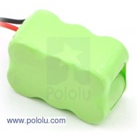Pololu 2255 - Rechargeable NiMH Battery Pack: 7.2 V, 200 mAh, 3x2 1/3-AAA Cells, JR Connector