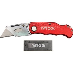 Knife with a trapezoidal blade - Yato YT-7532