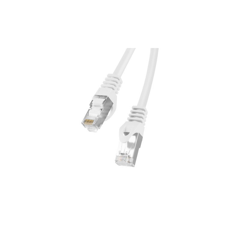 PATCHCORD CAT.6 FTP 30M WHITE FLUKE PASSED LANBERG