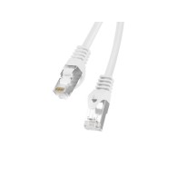 PATCHCORD CAT.6 FTP 30M WHITE FLUKE PASSED LANBERG