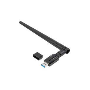 Wireless network card WIFI USB 3.0 AC1200 DUAL BAND, LANBERG NC-1200-WIE