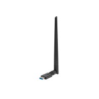 BEZPRZEWODOWA KARTA SIECIOWA WIFI LANBERG NC-1200-WIE USB 3.0 AC1200 DUAL BAND 1 WEWN. +1 ZEWN. ANT.