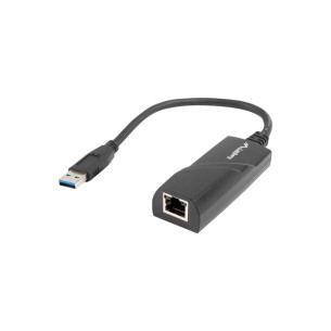 Lanberg Karta Sieciowa USB 3.0 1x RJ45 1Gb na Kablu
