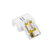 SURFACE-MOUNT BOX CAT.5E FTP SHIELDED 1X RJ45 WHITE LANBERG