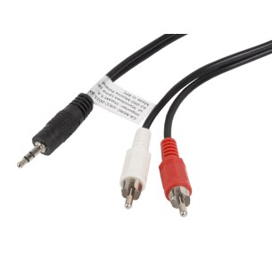 Lanberg Audio Cable Minijack 3.5mm (M) 3 Pin 1.5M