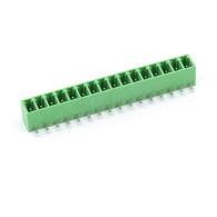 15EDGRC-3.81-16P - Male terminal block, angled, 16-pin, pitch 3.81 mm - 5 pcs.