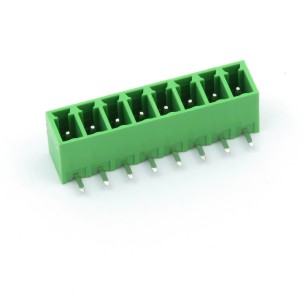 15EDGRC-3.81-8P - Male terminal block, angled, 8-pin, pitch 3.81 mm - 10 pcs.