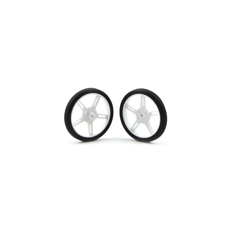 Pololu 1424 - Pololu Wheel 60x8mm Pair - White