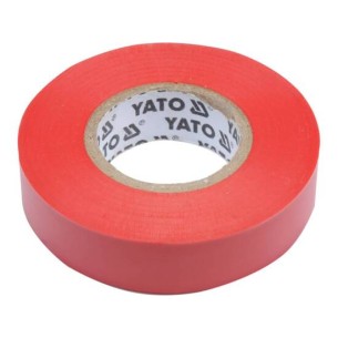 Taśma Elektroizolacyjna 15mm x 20m x 0,13mm czerwona - Yato YT-81592