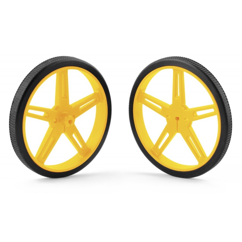 Pololu wheels 70x8mm (yellow)