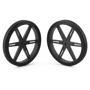 Pololu wheels 80x10mm (black)